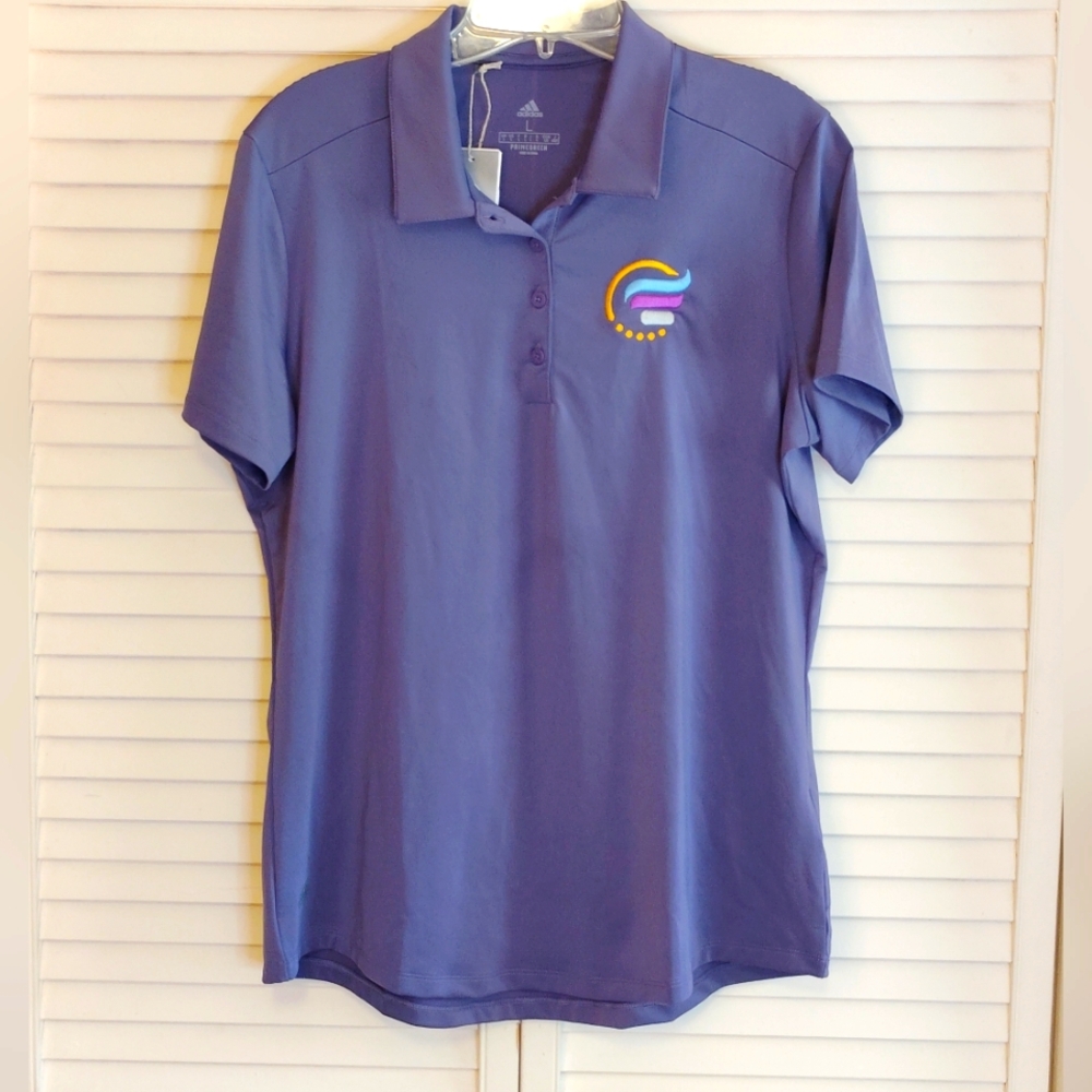 Adidas Purple Women's Polo Shirt